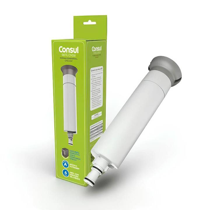 Filtro Refil Consul para Purificador de Água (CPB33/AF) Cinza W11509387